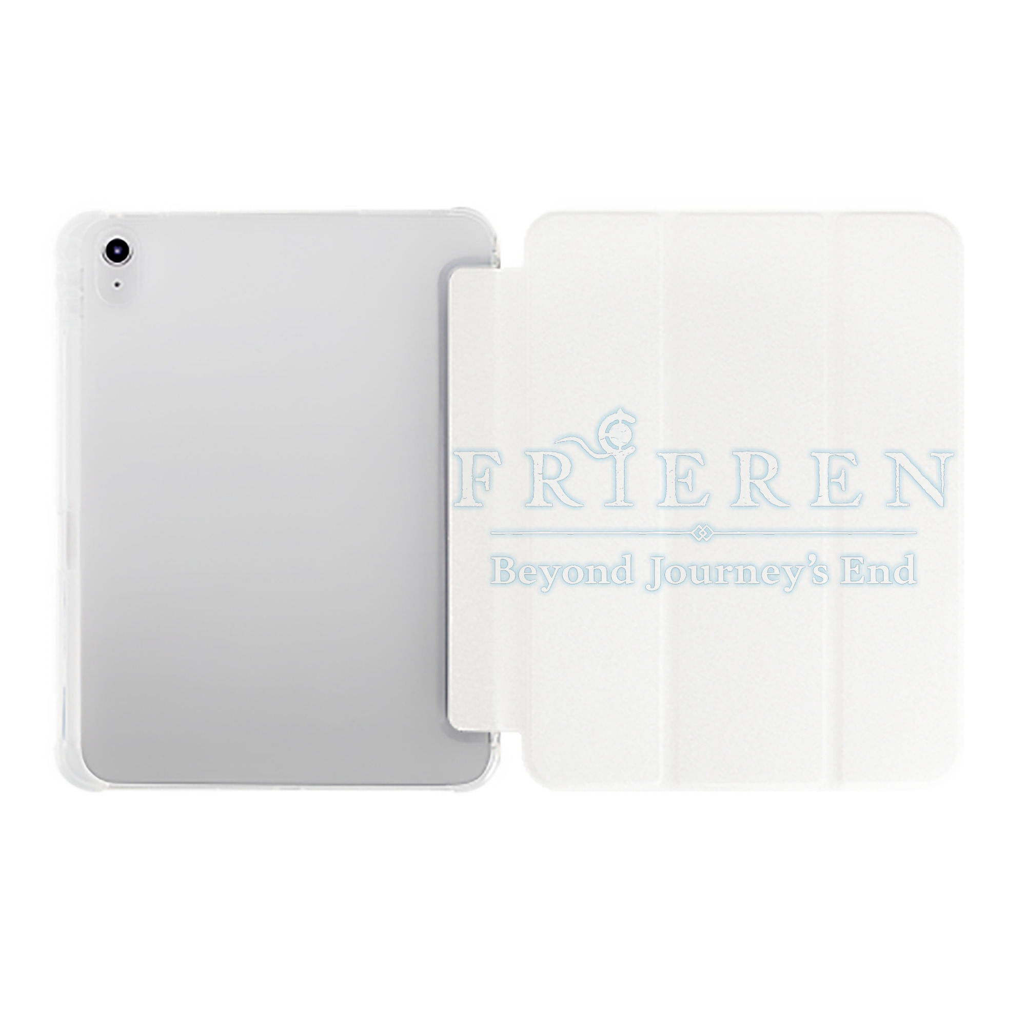 （画像用） 葬送のフリーレン Frieren IPad ケース ペン収納付き 三つ折りスタンド PUレザー×シリコン 対応機種9.5/10.5/10.9インチ